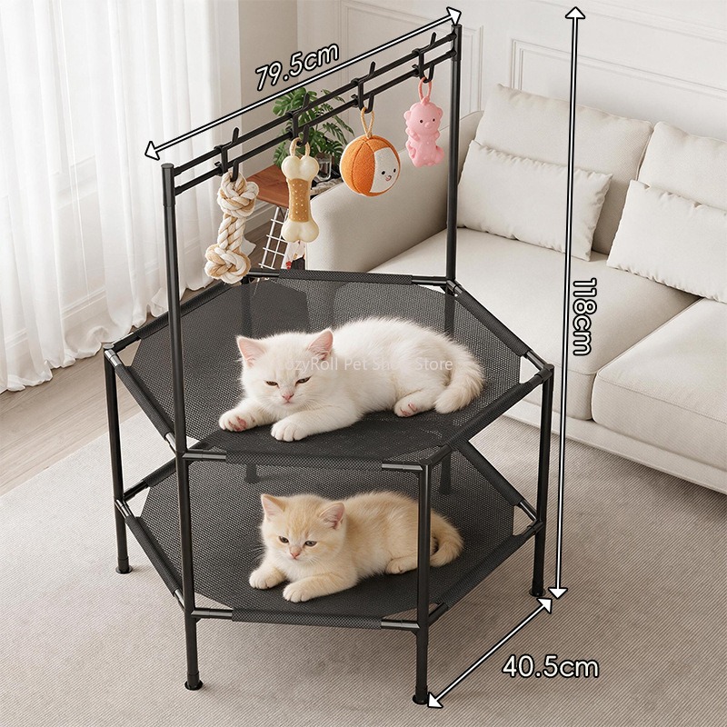 Outdoor Camping Dog Bed - 1-2 Katlı Yüksek Yatak Köpek Yatağı,