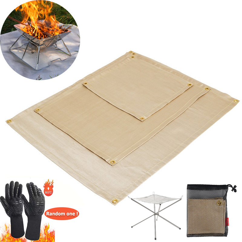 Outdoor Camping Rugs - Açık Hava Kampı Ateşe Dayanıklı Kumaş