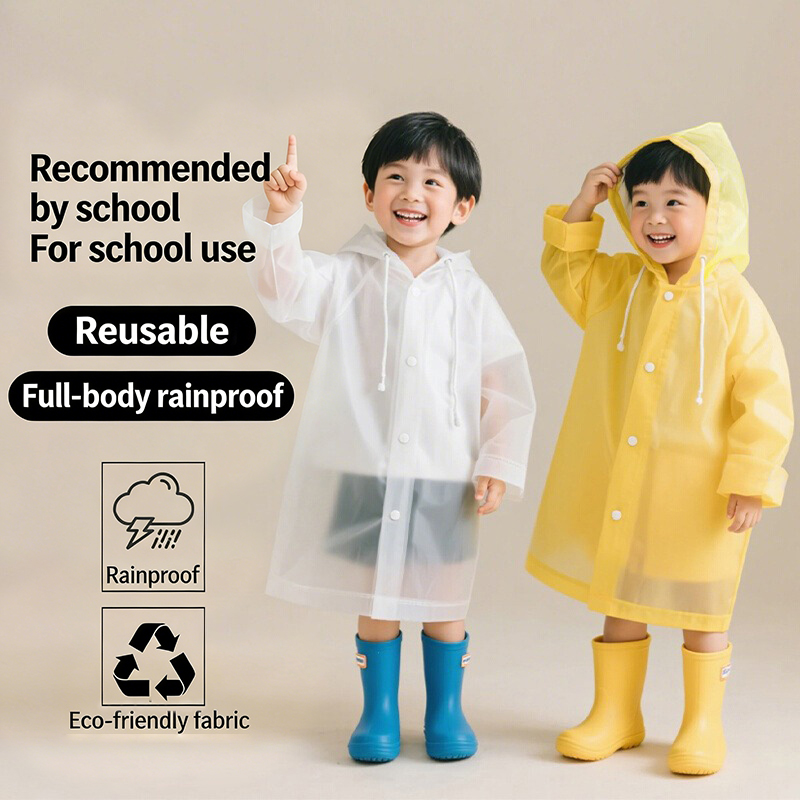 Çocuklar için Tek Kullanımlık  - Camping Rain Poncho incelemesi ve fiyatı
