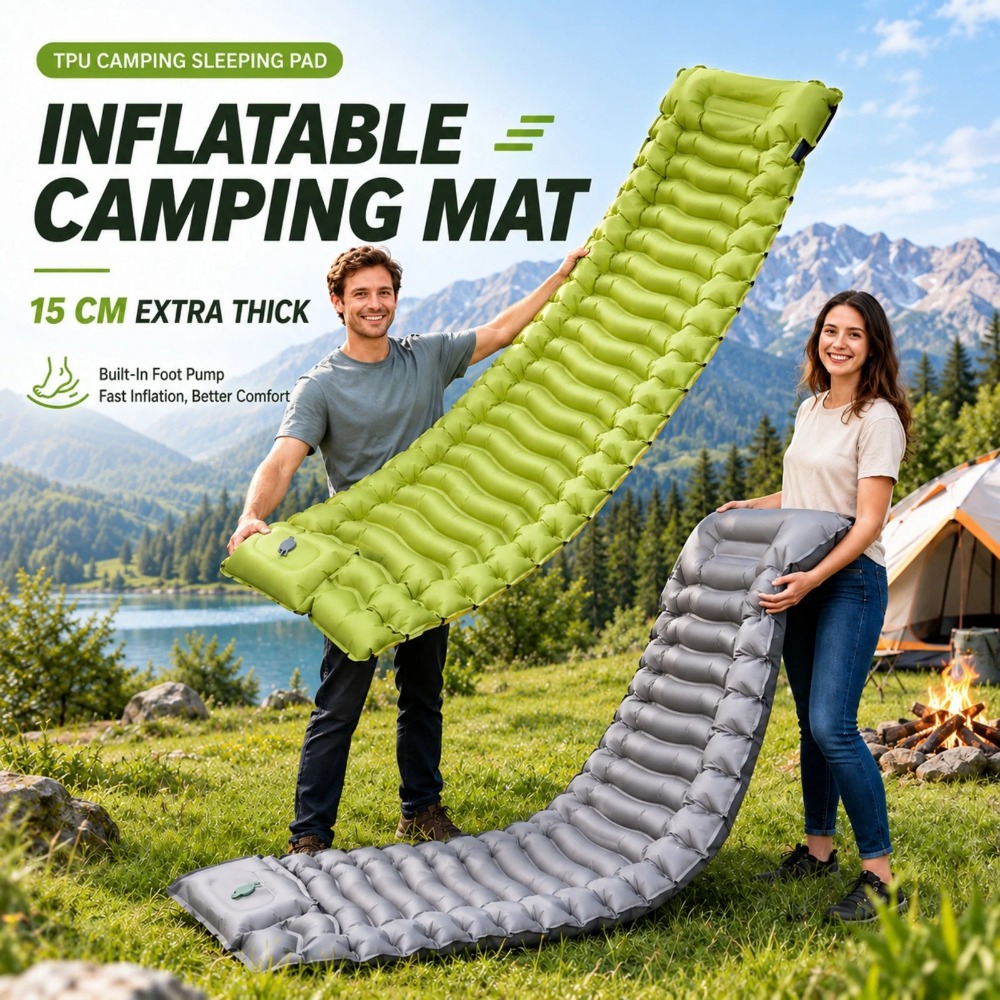 Kamp Uyku Matı Şişme Yatak Açı - Outdoor Camping Rugs incelemesi ve fiyatı