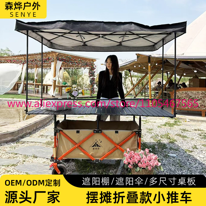 1 adet kampçı arabası büyük ka - Outdoor Camping Trolley incelemesi ve fiyatı