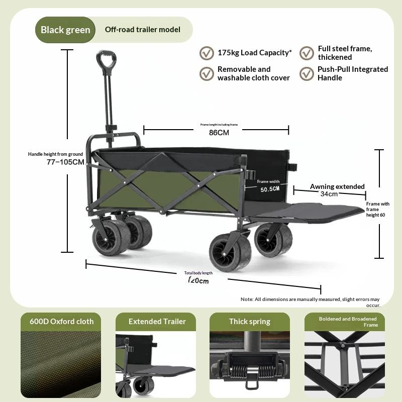 Fabrika Satışı Dört Tekerlekli - Outdoor Camping Trolley incelemesi ve fiyatı