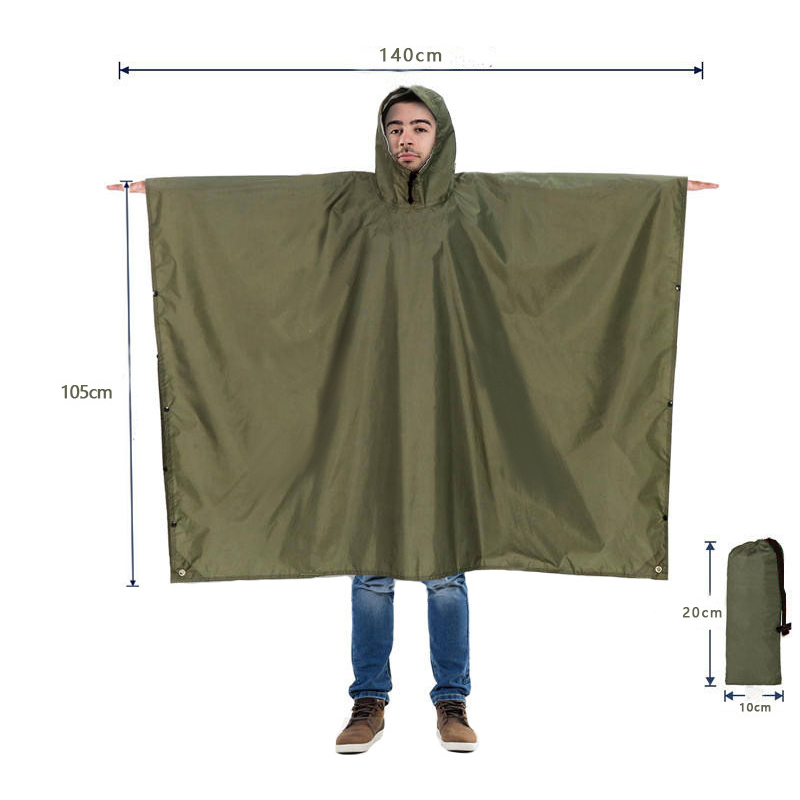 Ağır Hizmet Tipi Yağmurluk, Sı - Camping Rain Poncho incelemesi ve fiyatı