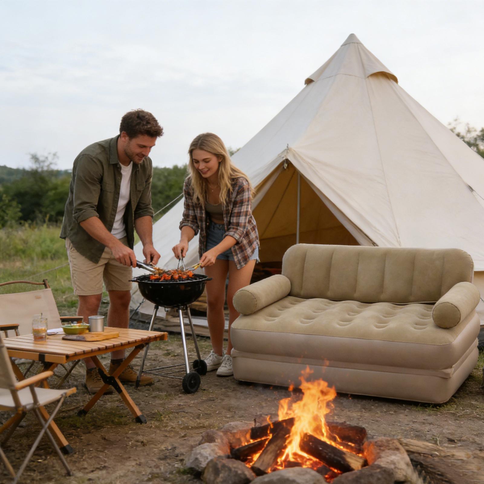 Hava Pompalı Katlanır Yatak Şi - Bed Outdoor Camping incelemesi ve fiyatı