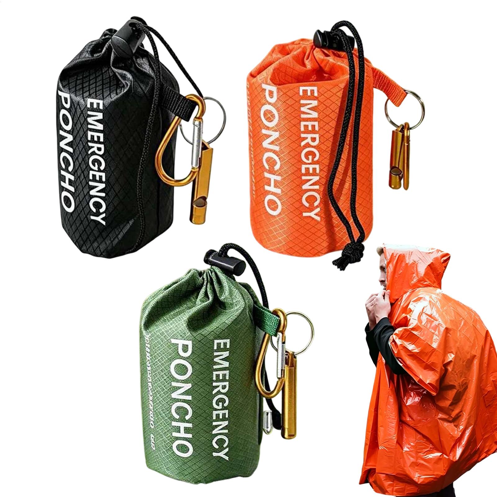3 adet Hayatta Kalma Acil Duru - Camping Rain Poncho incelemesi ve fiyatı