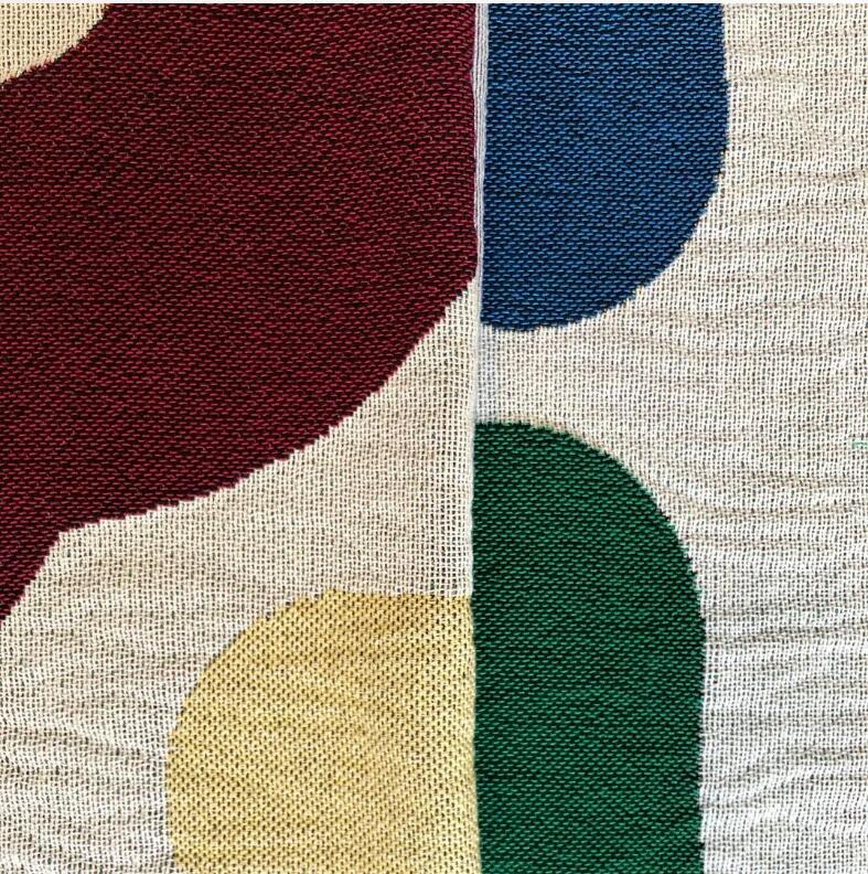 Renkli çizgiler pamuk seyahat  - Outdoor Camping Rugs incelemesi ve fiyatı
