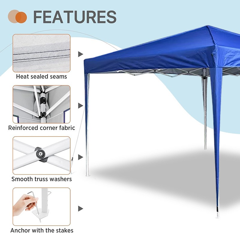 3x3m Dört Yüzeyli Katlanabilir - Outdoor Camping Exhibition incelemesi ve fiyatı