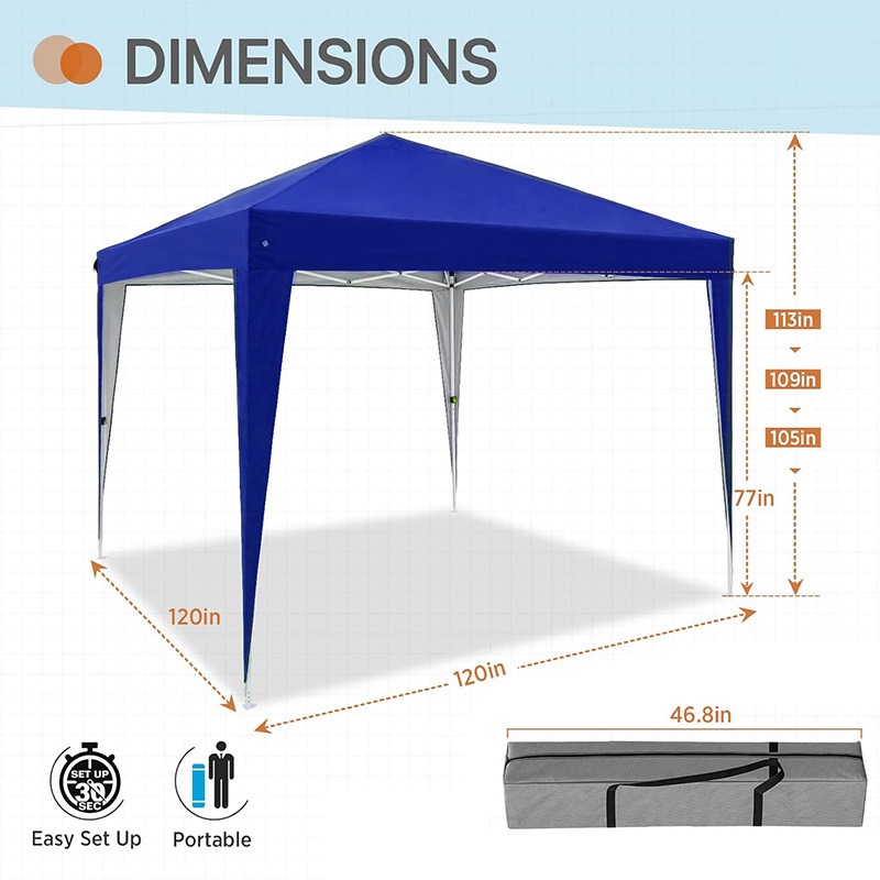 3x3m Dört Yüzeyli Katlanabilir - Outdoor Camping Exhibition incelemesi ve fiyatı